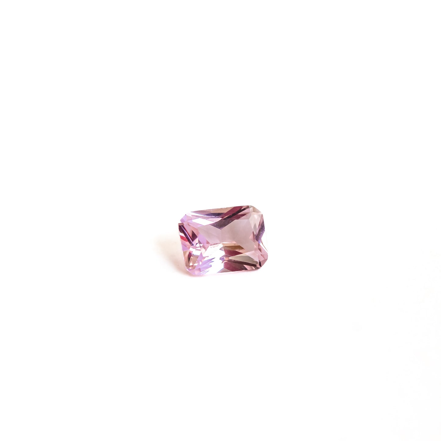 Nanosital #28 Morganite Pink Light Octagon 12*10 mm, 8*6 mm