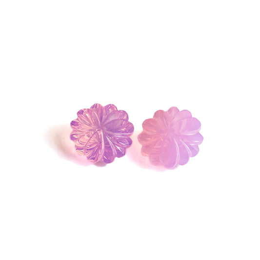 Nanosital #002 Pink Opal Flower 12 mm
