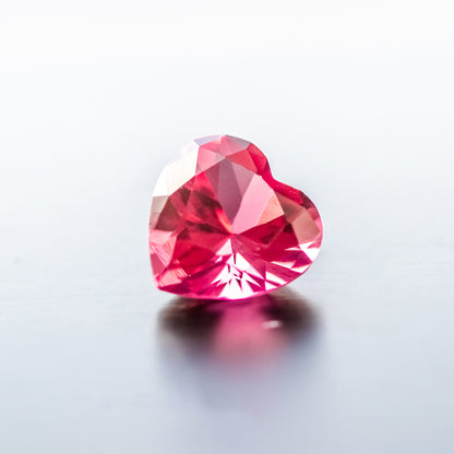 Nanosital #TB-9M Pink Tourmaline Heart 10*10 mm, 13*13 mm