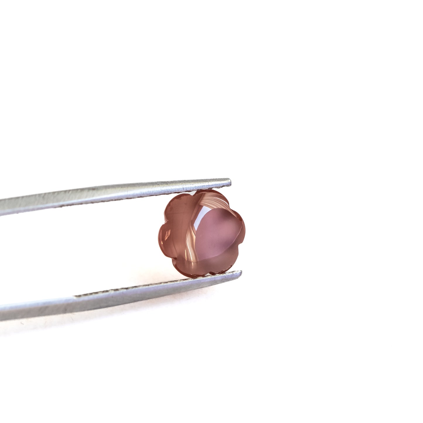 Nanosital #0010/2 Rubellite Color Change Flower 10 mm