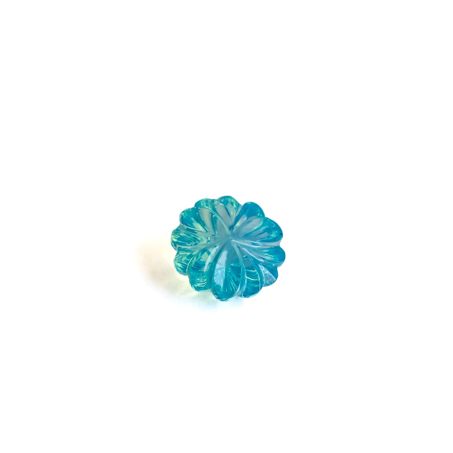 Nanosital #003 Blue Opal Flower 12 mm