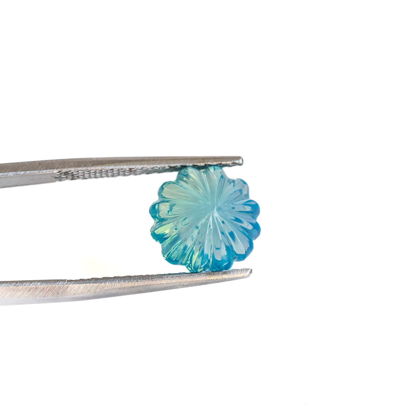 Nanosital #003 Blue Opal Flower 12 mm