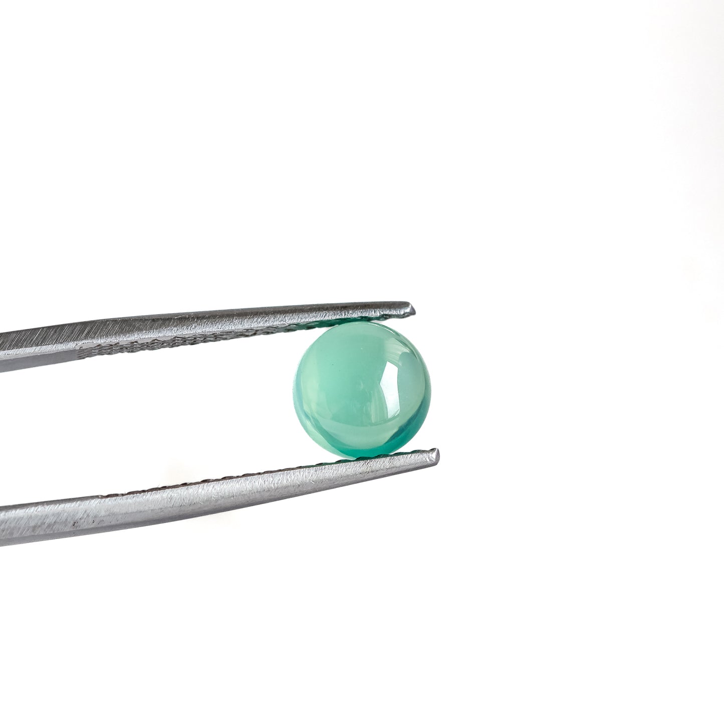 Nanosital #E-170 Spinel Mint Round Cabochon 8 mm, 6 mm , 5 mm