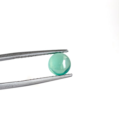 Nanosital #E-170 Spinel Mint Round Cabochon 8 mm, 6 mm , 5 mm