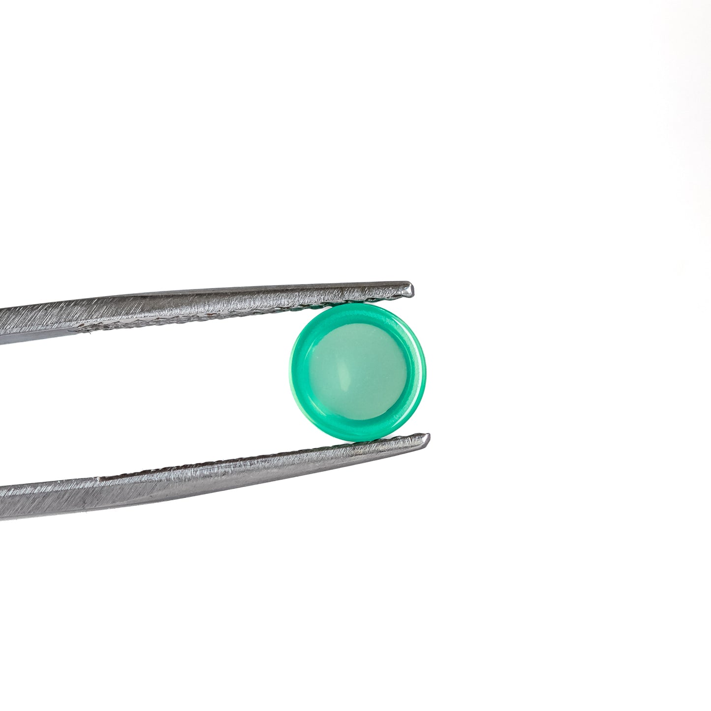 Nanosital #E-170 Spinel Mint Round Cabochon 8 mm, 6 mm , 5 mm