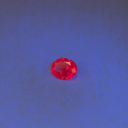 Nanosital #E-461 UV Red Oval 10*8 mm
