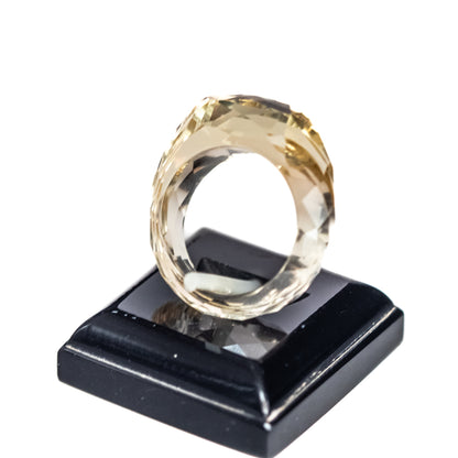 Nanosital UV Ring White, Yellow, Pink and Champagne size 17.5 m , US size 7