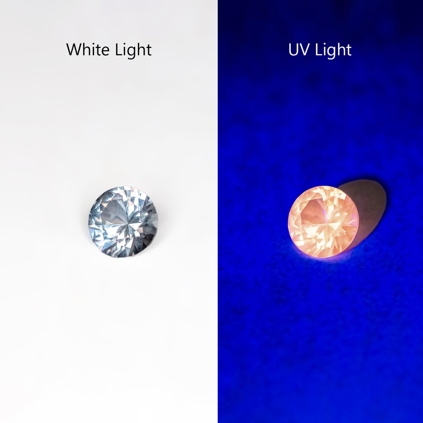 Nanosital #E-441 UV Very Light Gray Round 6 mm