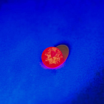 Nanosital #E-461 UV Red Round 6 mm