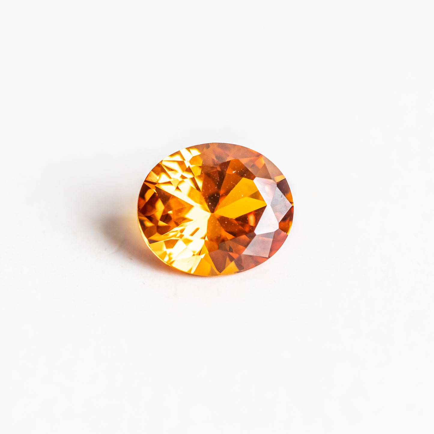 Nanosital #144 Orange Oval 14*12 mm