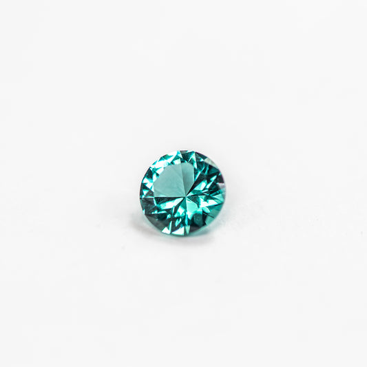 Nanosital #A-75 Tourmaline Paraiba Round 7 mm