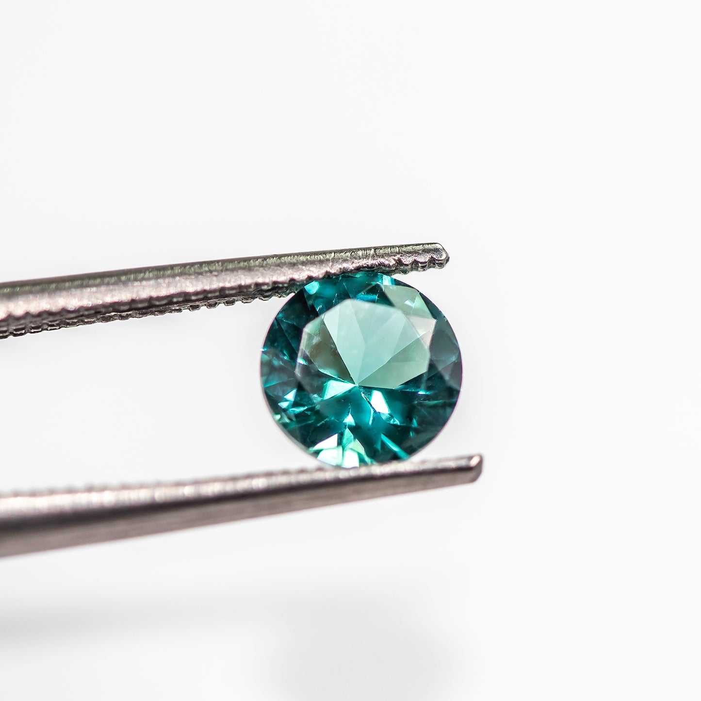 Nanosital #A-75 Tourmaline Paraiba Round 7 mm