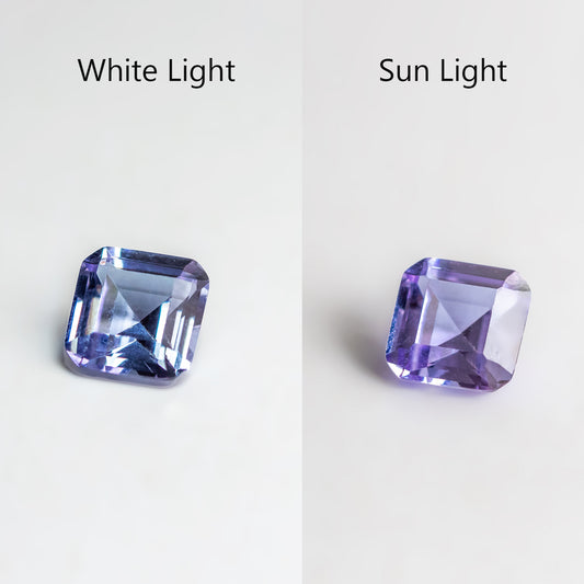 Nanosital #E-260 Color Change Round Octagon 8*8 mm
