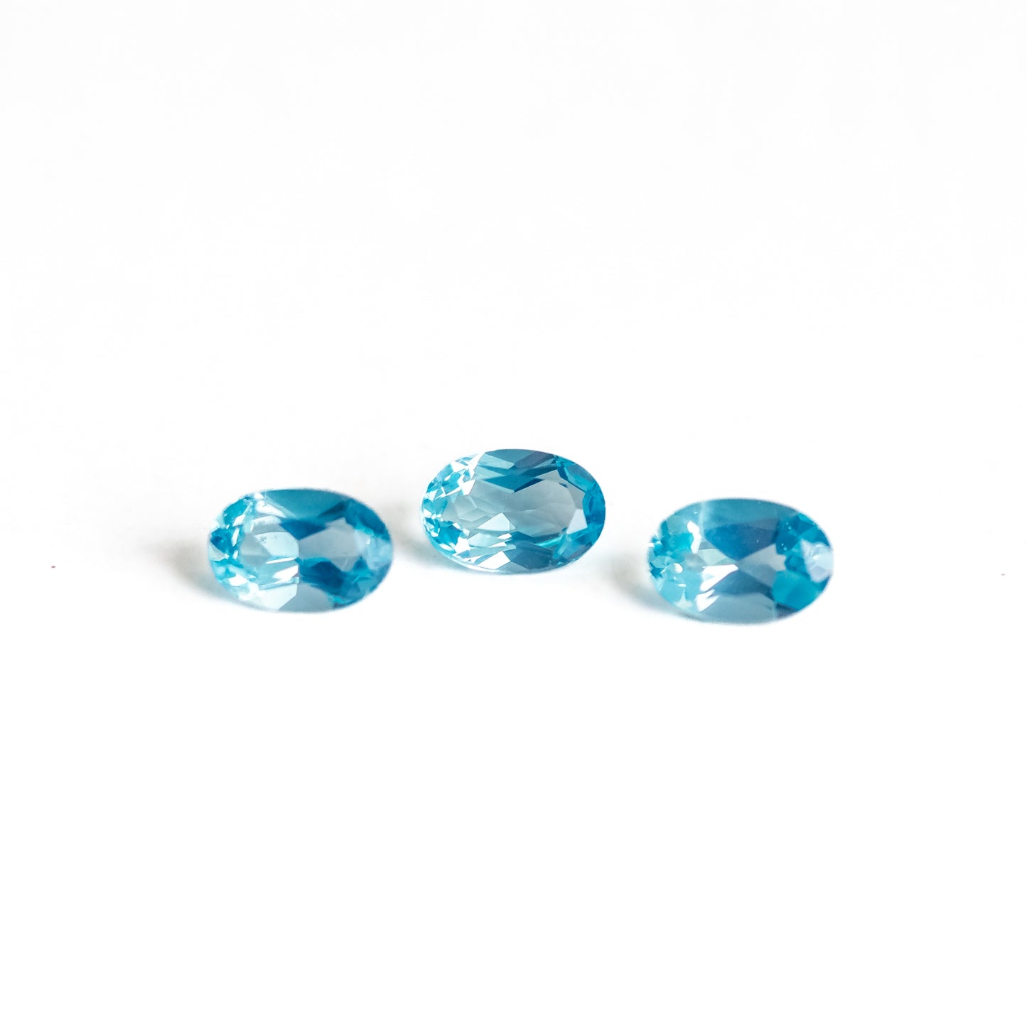 Nanosital #E-224/2 Chalcedony Neon Oval 6*4 mm