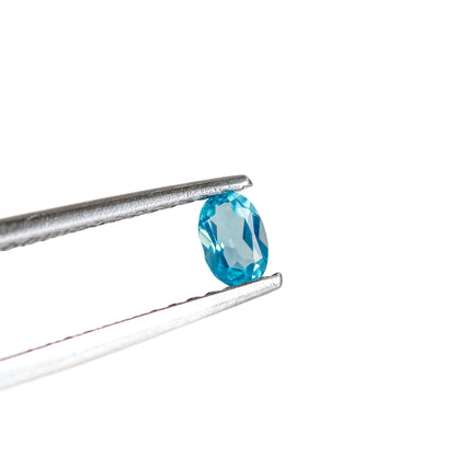 Nanosital #E-224/2 Chalcedony Neon Oval 6*4 mm