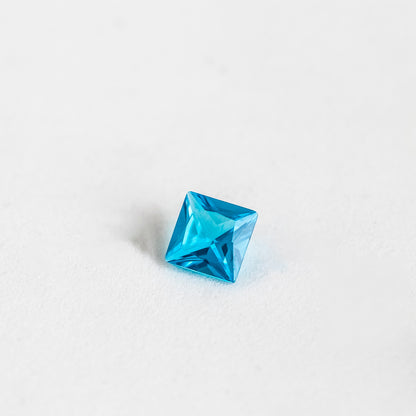 Nanosital #A-7408 Ultramarine Square 8 mm, 6 mm