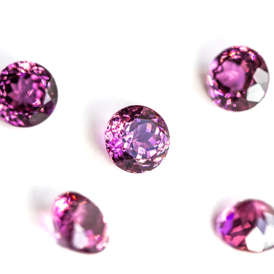 Nanosital #A-2449 Rhodolite Round 10 mm