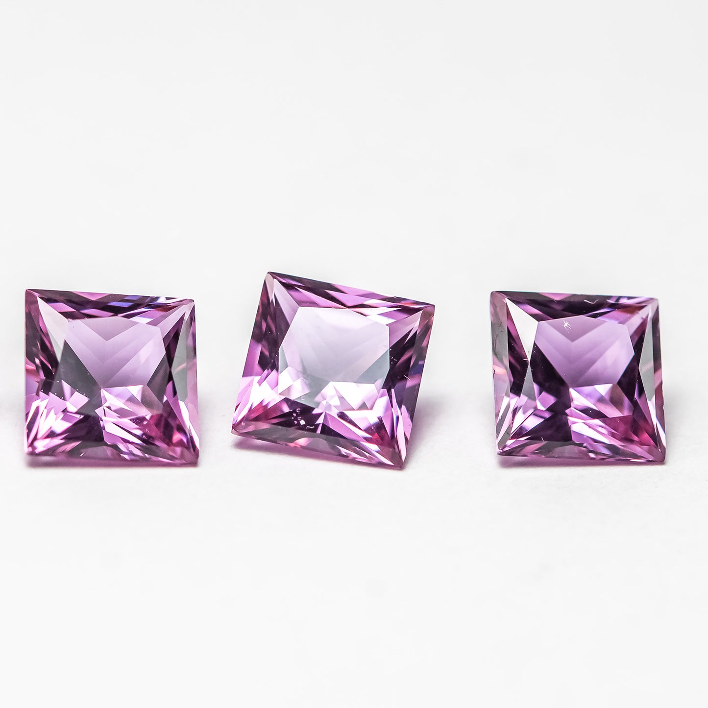 Nanosital #A-2462 Rhodolite Square 7*7 mm