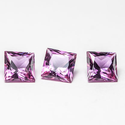 Nanosital #A-2462 Rhodolite Square 7*7 mm