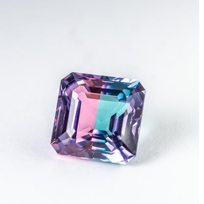 Nanosital Bi-color #A-3674 + #A-108/B Pink-Blue Octagon 15*15 mm