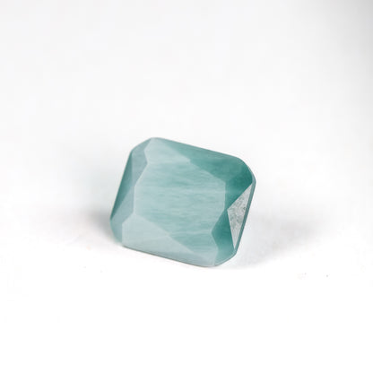 Nanosital #A-8617 Cat's eye Green Octagon 12*10 mm