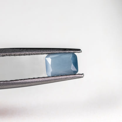 Nanosital #A-8616 Cat's eye  London Blue Octagon 8*6 mm