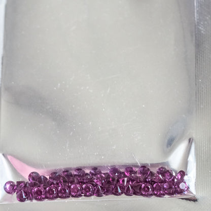 Nanosital Amethyst Round 3 mm pack 100 pcs