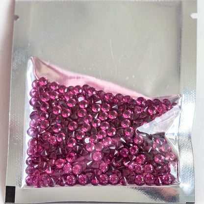 Nanosital Ruby Round 3 mm pack 100 pcs, 500 pcs