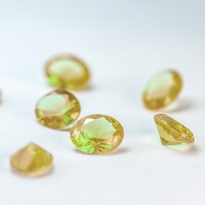 Nanosital #500 Sweet Dreams Honey Yellow Oval 14*12 mm, 10*8 mm, 8*6 mm