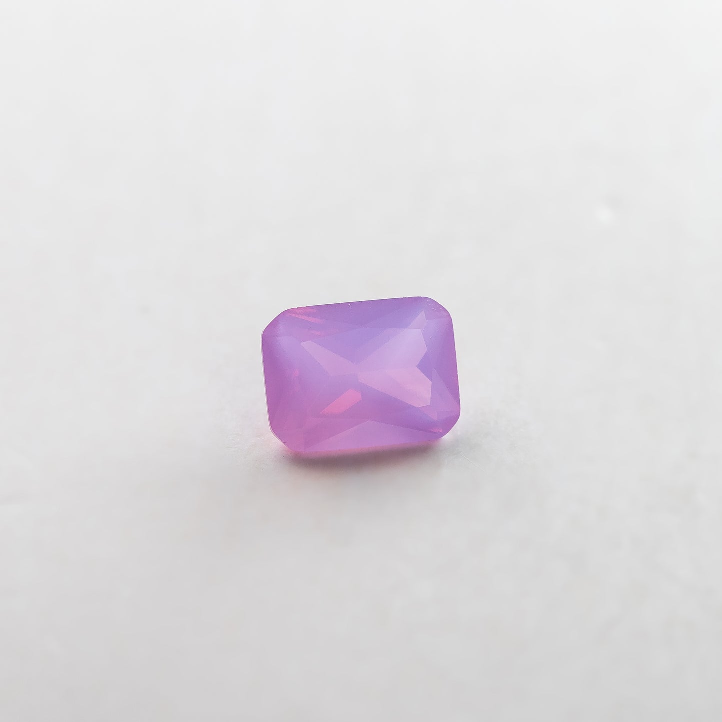 Nanosital #E-181/2 Jade Orchid Cherry Octagon 8*6 mm