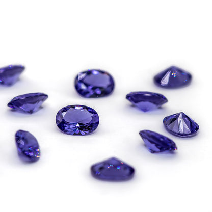Nanosital #124 Tanzanite Oval 10*8 mm, 8*6 mm
