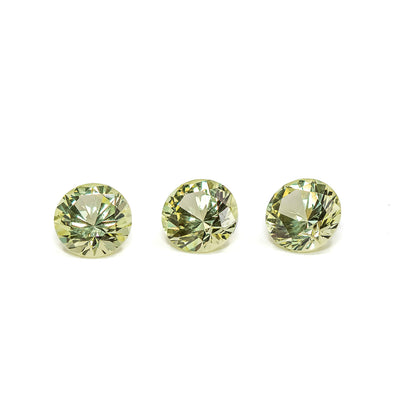 Nanosital #10 Canary Yellow Round 7 mm, 5 mm