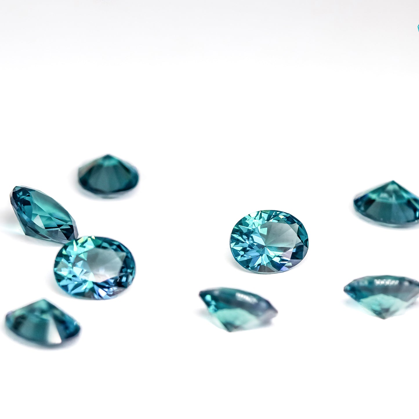 Nanosital #B-3113 Color Change Oval 14*12mm, 12*10mm, 10*8 mm, 8*6 mm
