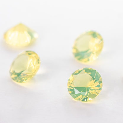 Nanosital #006 Yellow Opal Round 8 mm