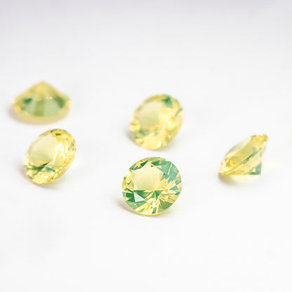 Nanosital #006 Yellow Opal Round 8 mm