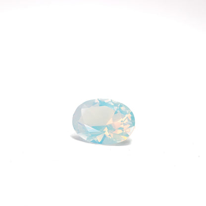 Nanosital #001 White Opal Oval 20*15 mm, 14*12 mm
