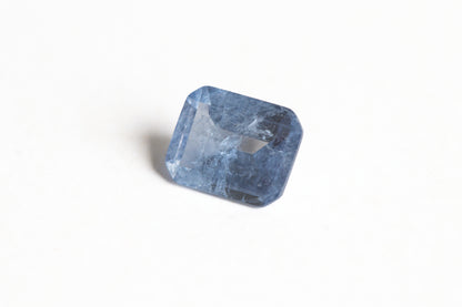 Nanosital #Z-4056 Light Blue Sapphire with inclusions Octagon 10*8 mm