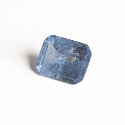 Nanosital #Z-4056 Light Blue Sapphire with inclusions Octagon 10*8 mm