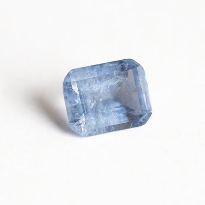 Nanosital #Z-4056 Light Blue Sapphire with inclusions Octagon 10*8 mm
