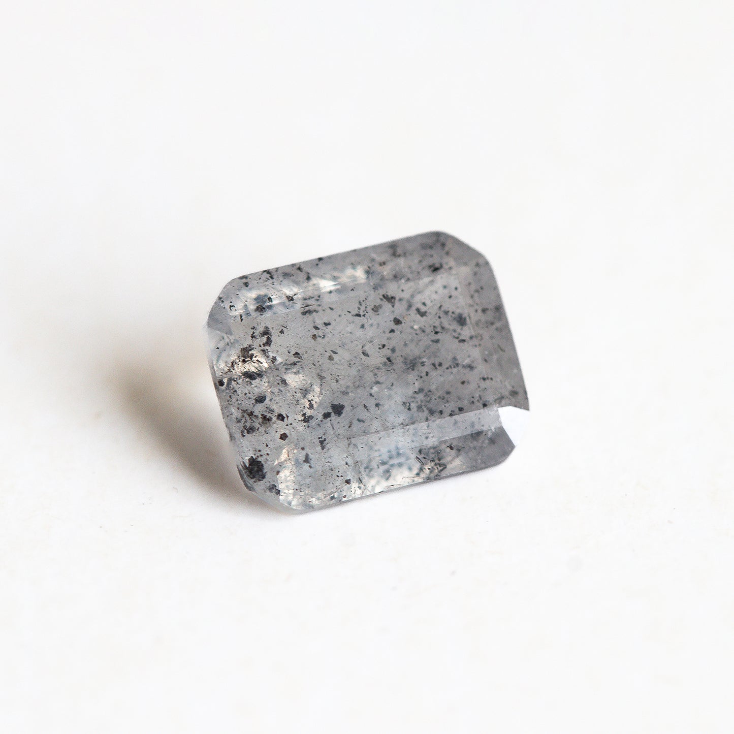 Nanosital #Z-1345-1 Salt and pepper with inclusions Octagon 10*8 mm