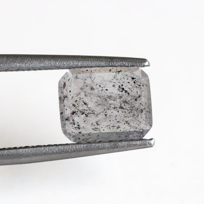 Nanosital #Z-1345-1 Salt and pepper with inclusions Octagon 10*8 mm