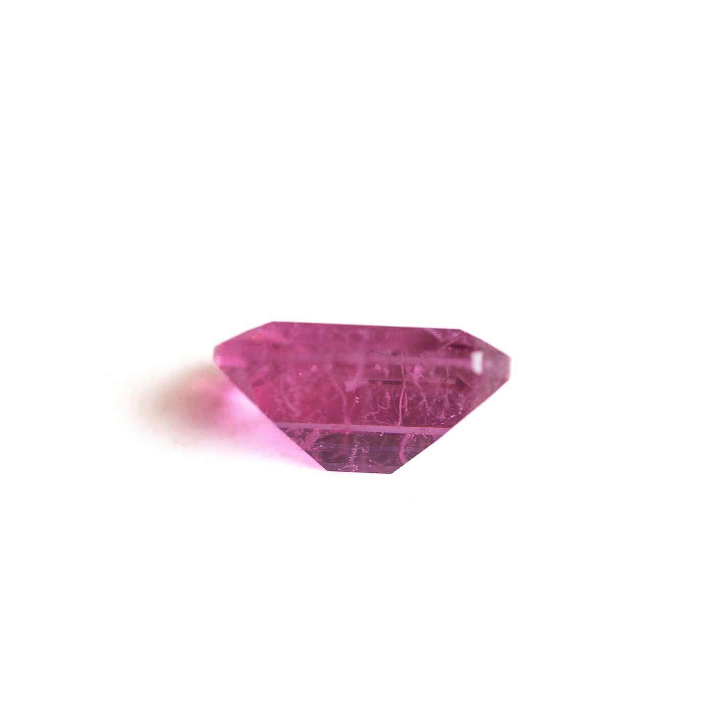 Nanosital #Z-9100 Tourmaline Pink with inclusions Octagon 10*8 mm
