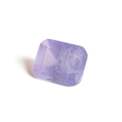 Nanosital #Z-2287 Quartz lavender with inclusions Octagon 10*8 mm