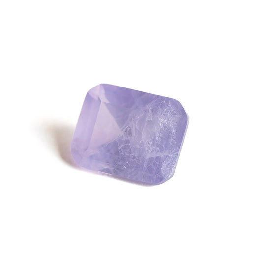 Nanosital #Z-2287 Quartz lavender with inclusions Octagon 10*8 mm