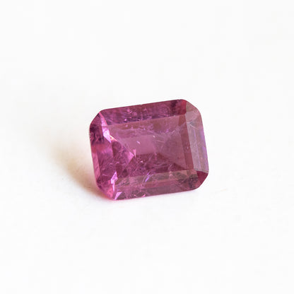 Nanosital #Z-9093 Tourmaline Pink with inclusions Octagon 10*8 mm