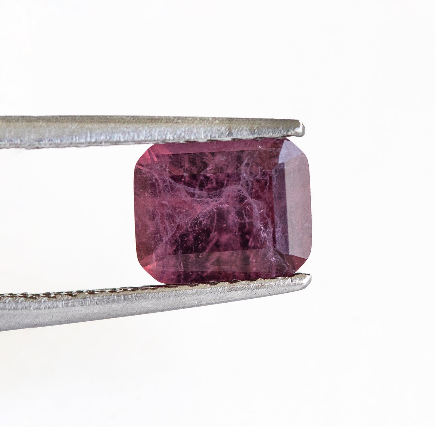 Nanosital #Z-2456 Marsala with inclusions Octagon 10*8 mm