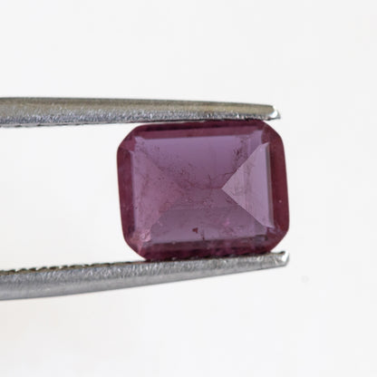 Nanosital #Z-2456 Marsala with inclusions Octagon 10*8 mm