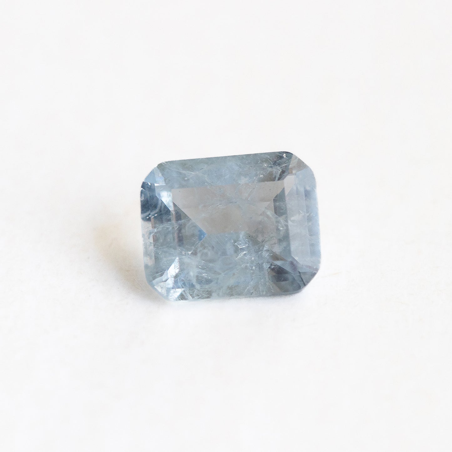 Nanosital #Z-144 Blue Aqua with inclusions Octagon 10*8 mm