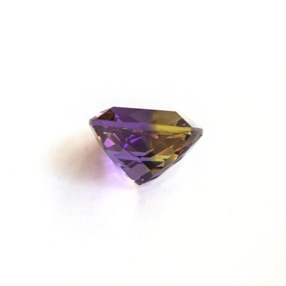 Nanosital Bi-color Ametrine Cushion 15*15 mm