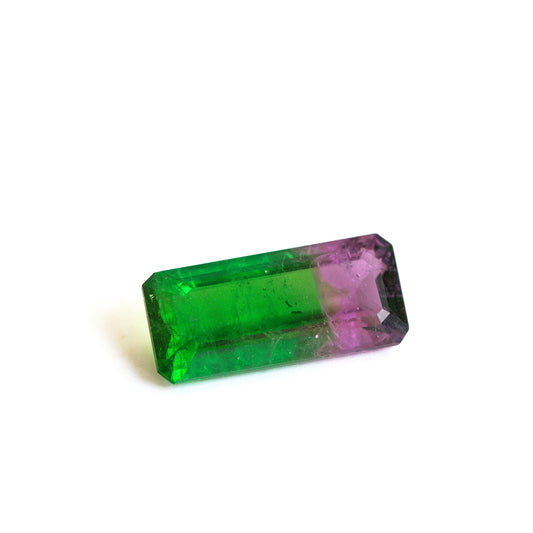 Nanosital Bi-color Watermelon with inclusions Octagon 18*8 mm